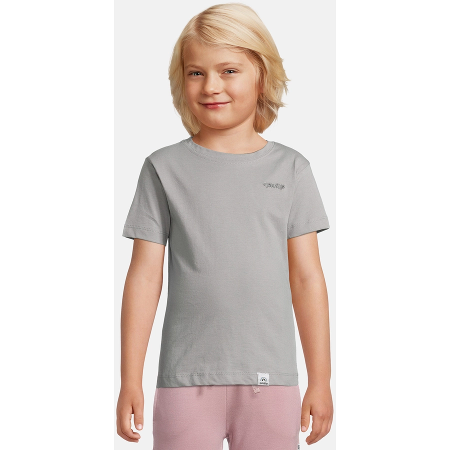New Life T-Shirt Basic T-Shirt grau