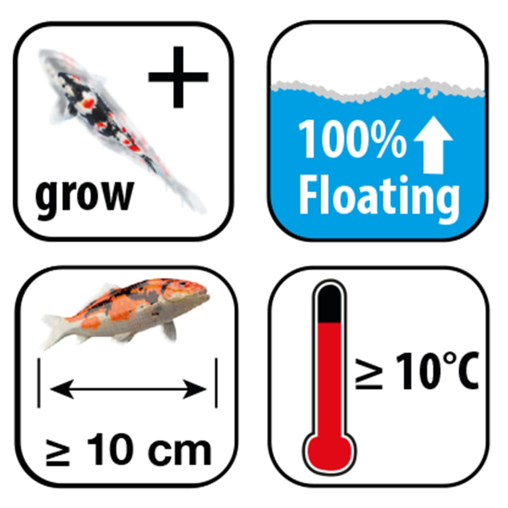 Ração para peixes Ubbink Heiko Koi Energy Menu 3 mm 3 l