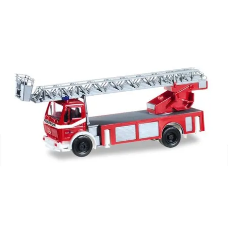 Herpa 092517 Mercedes-Benz Metz Drehleiter DLK 23/12 Feuerwehr Bühl