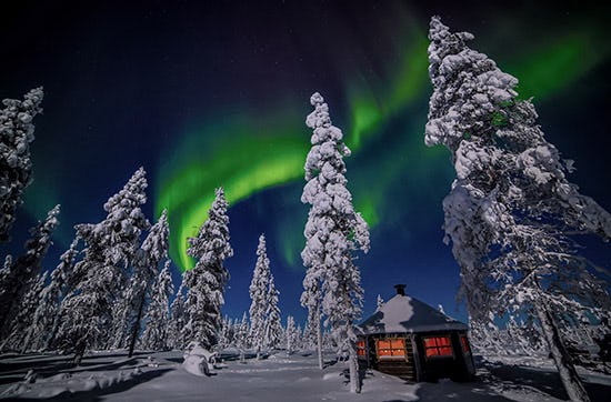 Glasiglu Hotel Saariselkä als Geschenkidee