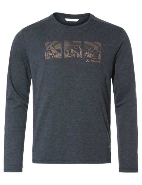 VaudeRosemoor LS T-Shirt III - braun