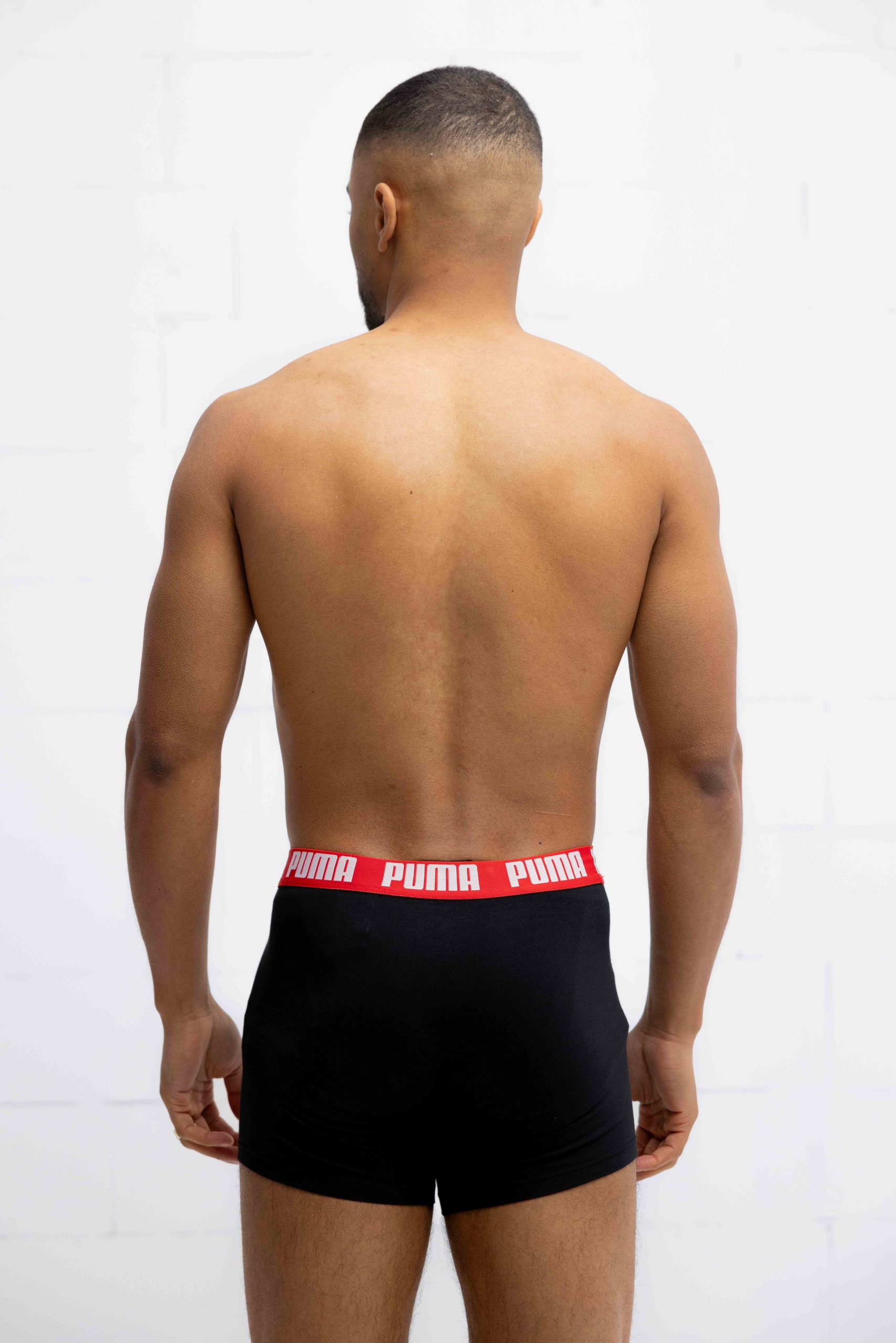 Puma Everyday Basic Boxershort Heren 6-Pack Zwart/Blauw/Rood