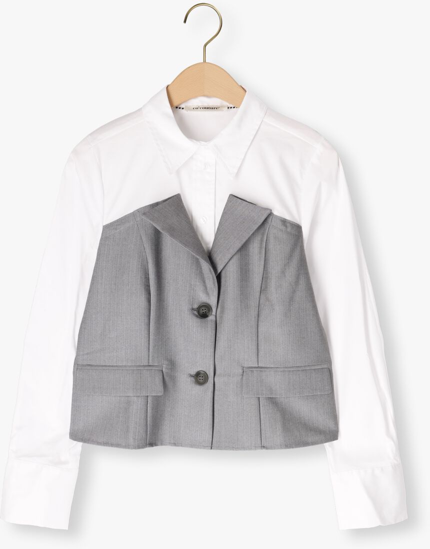 witte co'couture tops & t-shirts polly corsage mix shirt