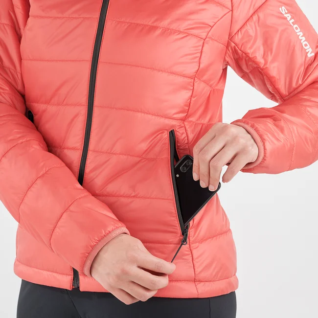 OUTLINE  Thermo-Jacke mit Kapuze Damen