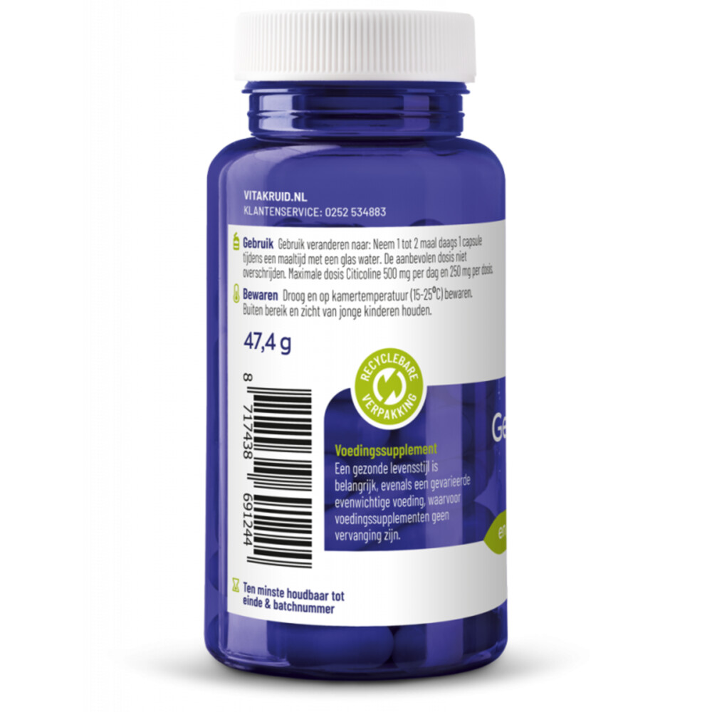 2x Vitakruid Geheugenformule 60 vegacapsules