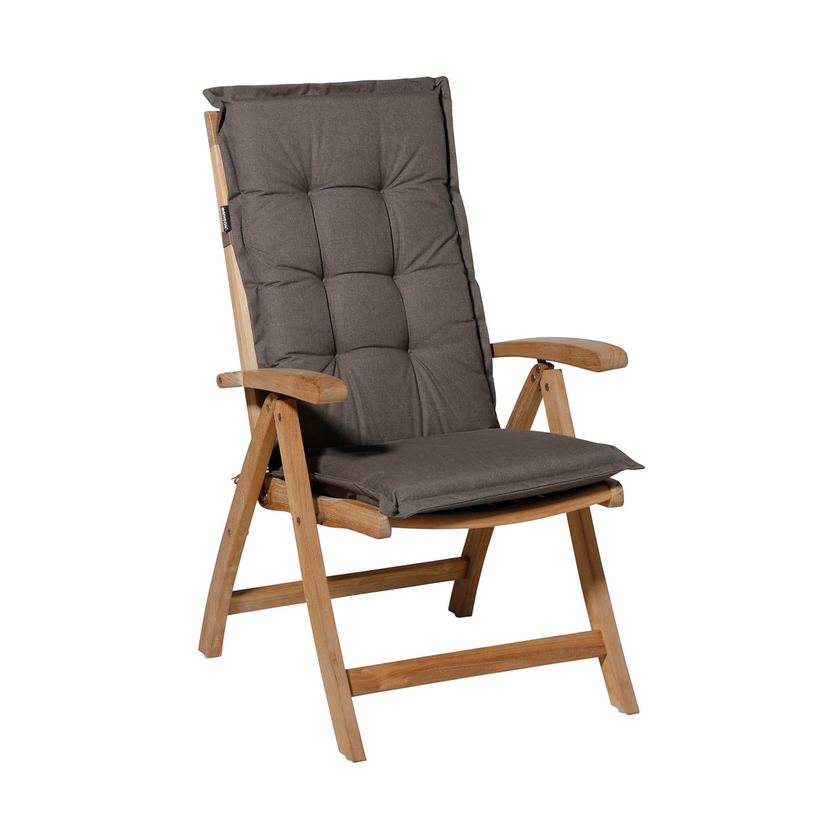 Madison Oxford taupe Tuinstoelkussen - Set van 4