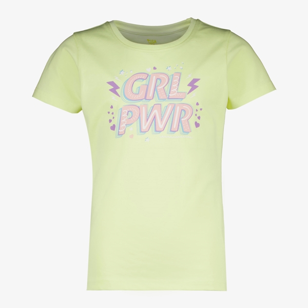 Osaga tweedelige meisjes sport set geel