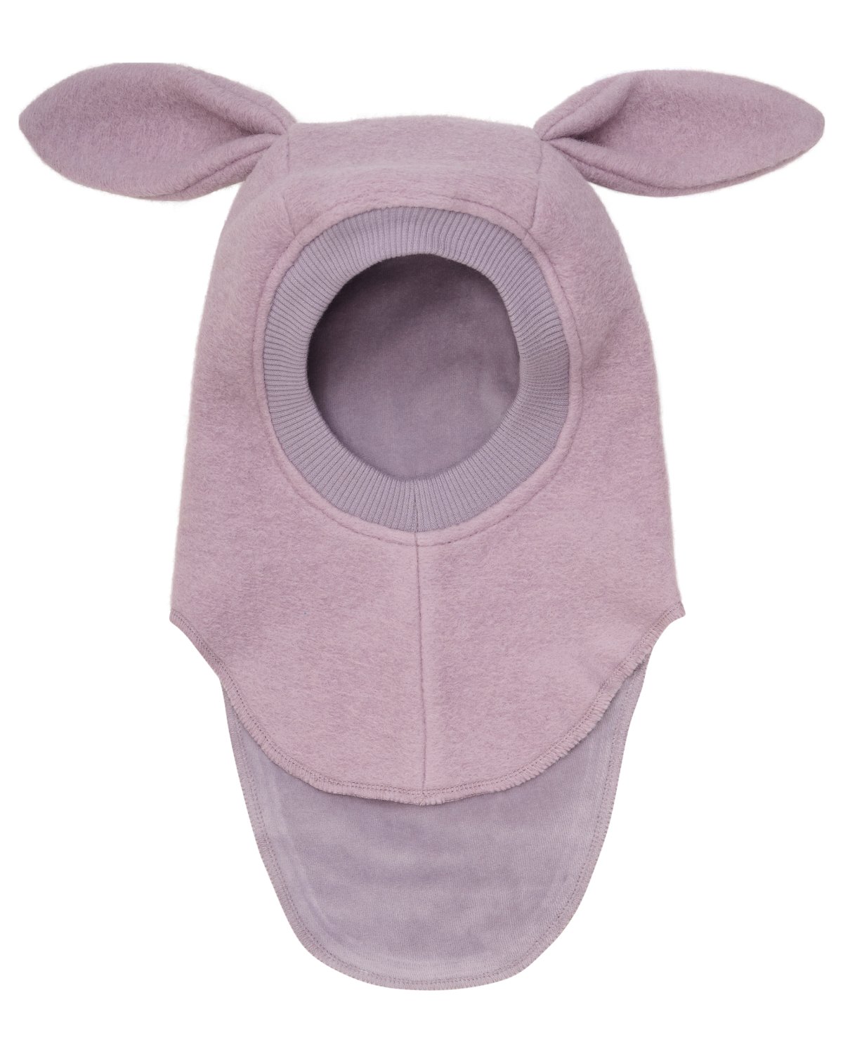 Balaclava Ull 2-lags – Kaninører, Børstet Ullfleece | Ears Wool