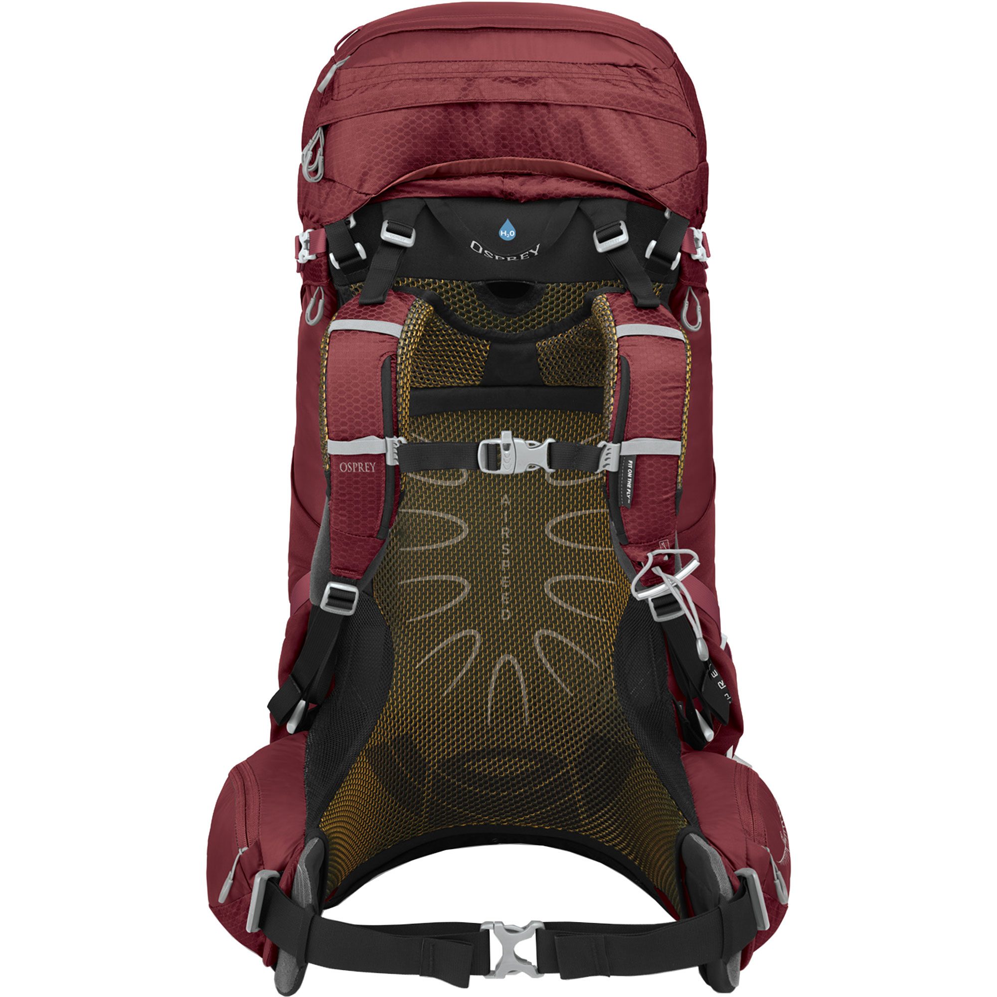 Osprey Aura AG 65l Trekkingrucksack Damen berry sorbet red