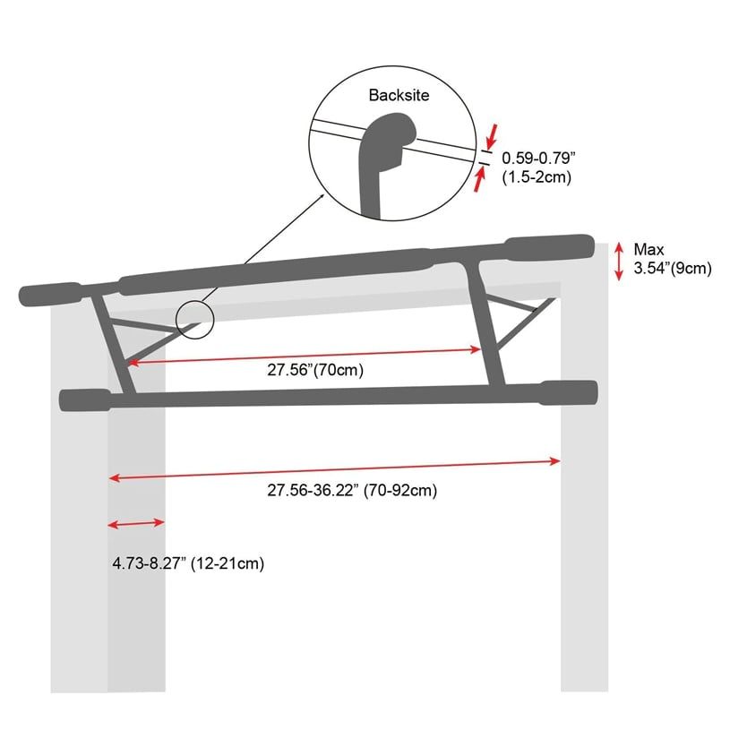 Sport-Knight® Türrahmen Pull-Up Bar