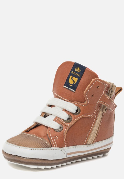 Shoesme Babyproof babyschoenen cognac Leer