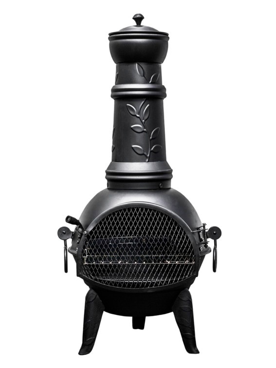 Buschbeck Grillkamin »Leaf 136« BxTxH: 48x48x136 cm