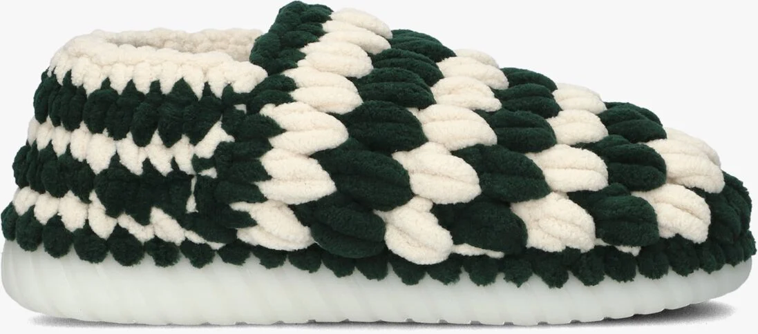 UZURII groene uzurii pantoffels criss cross