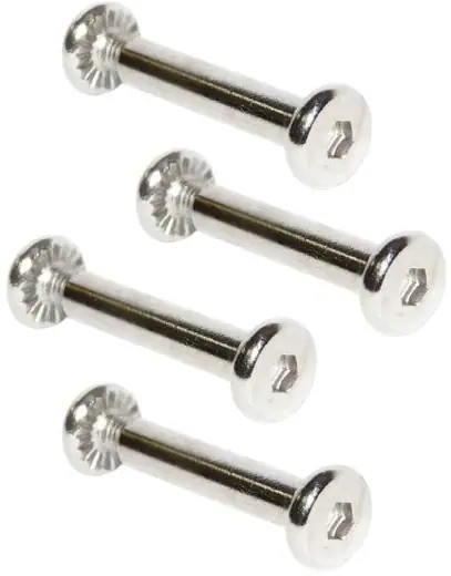 Tempish 6mm Hjulaksler 4-Pak - Hjulbolte Inliners | SkatePro