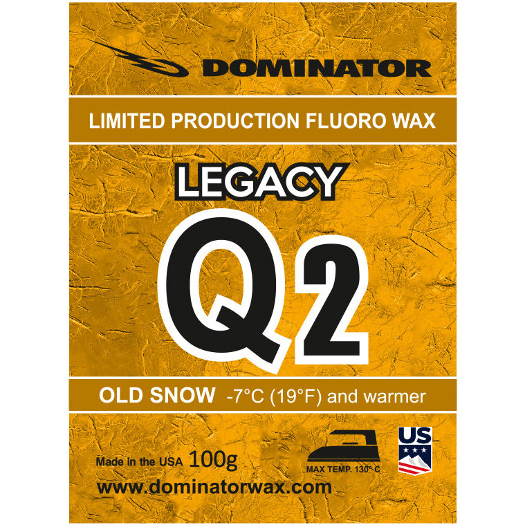 Dominator Legacy Q2 Old Snow (100g) | Wachse | Skiservice   Pflegemittel | Rennski | XSPO