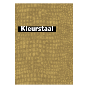 Behangstaal vliesbehang Krokodil okergeel 113306