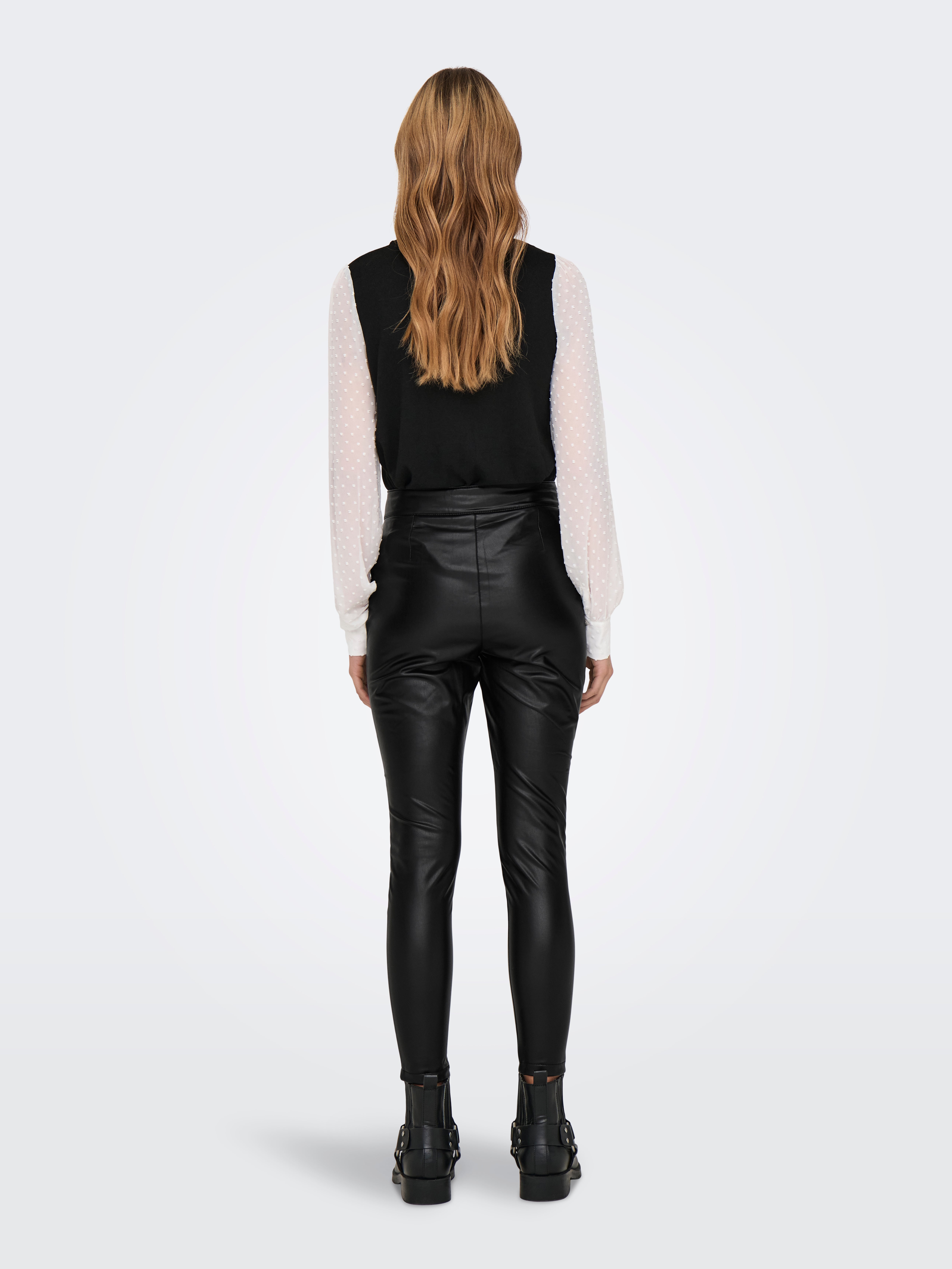 ONLJESSIE Mittlere Taille Skinny Fit Leggings Black