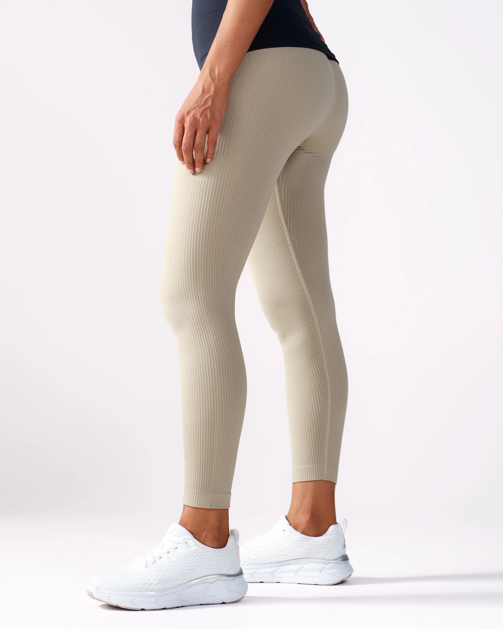 LEVITY Rib Tights Green