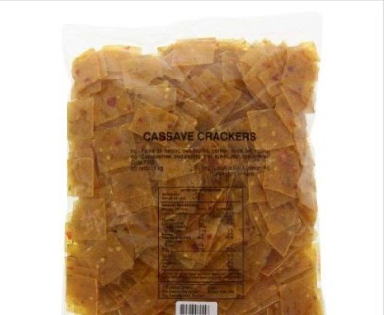 Lucullus Cassave Crackers 3x3 (ongebakken) 1kg