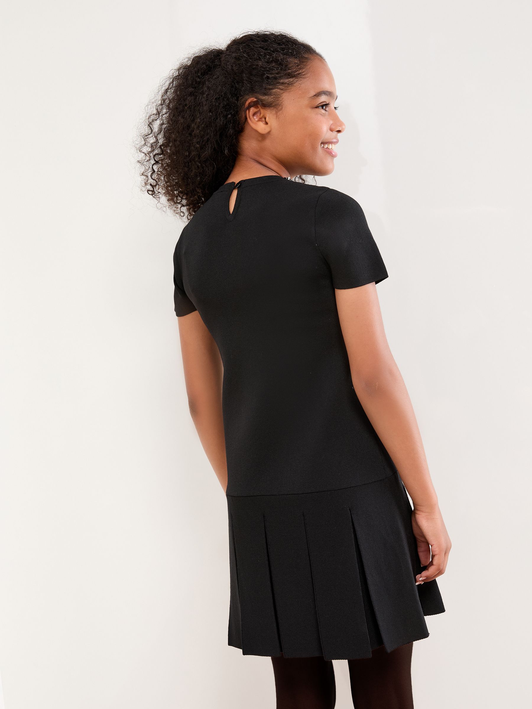Lipsy gebreide jurk met verlaagde taille (5-16jr)