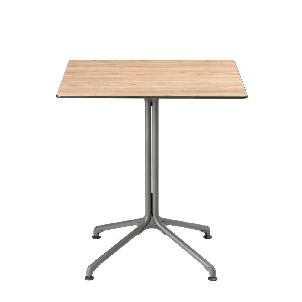 Quadratische Tischplatte, 69 cm Größe Horizon HPL Braun Marron