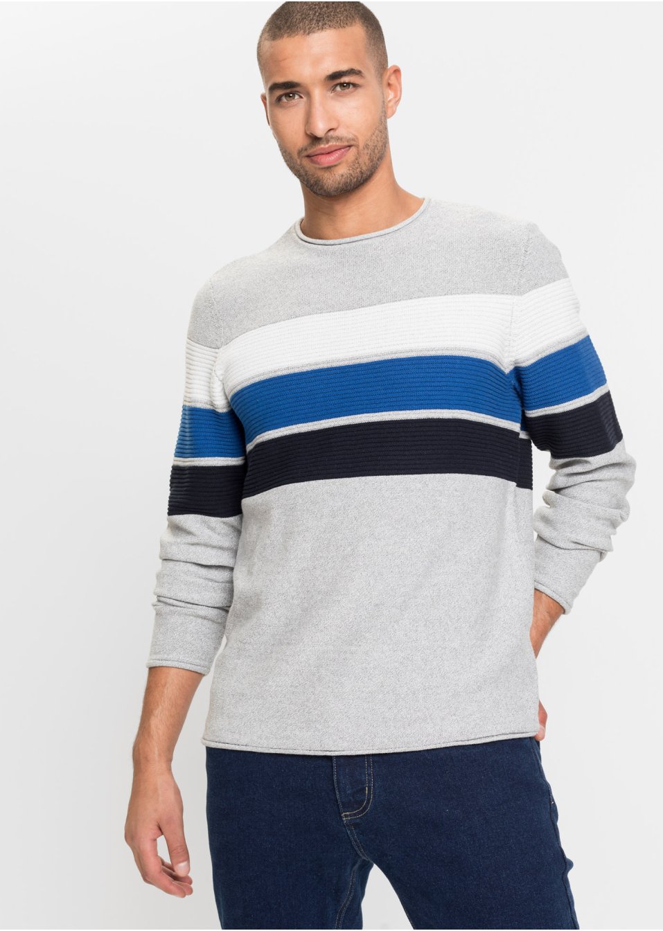 Pull avec coton recyclé