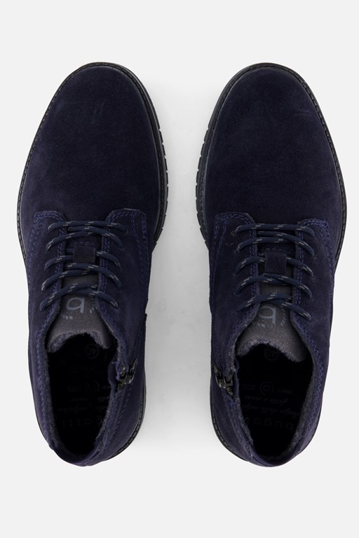 Bugatti Caj Veterschoenen blauw Suede