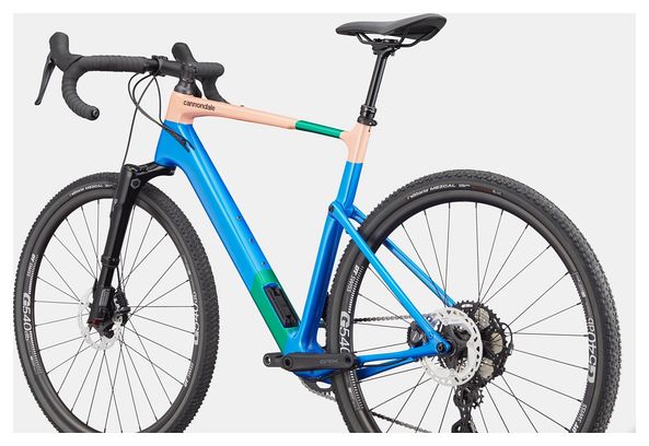 Gravel Bike Cannondale Topstone Carbon 2 Lefty Shimano GRX 12V 700 mm Bleu