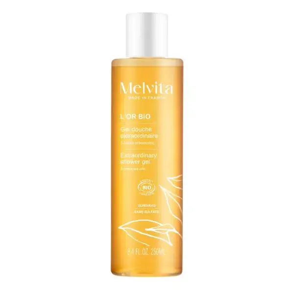 Melvita Or Bio Douche Extraordinaire Cosmebio Flacon 250ml