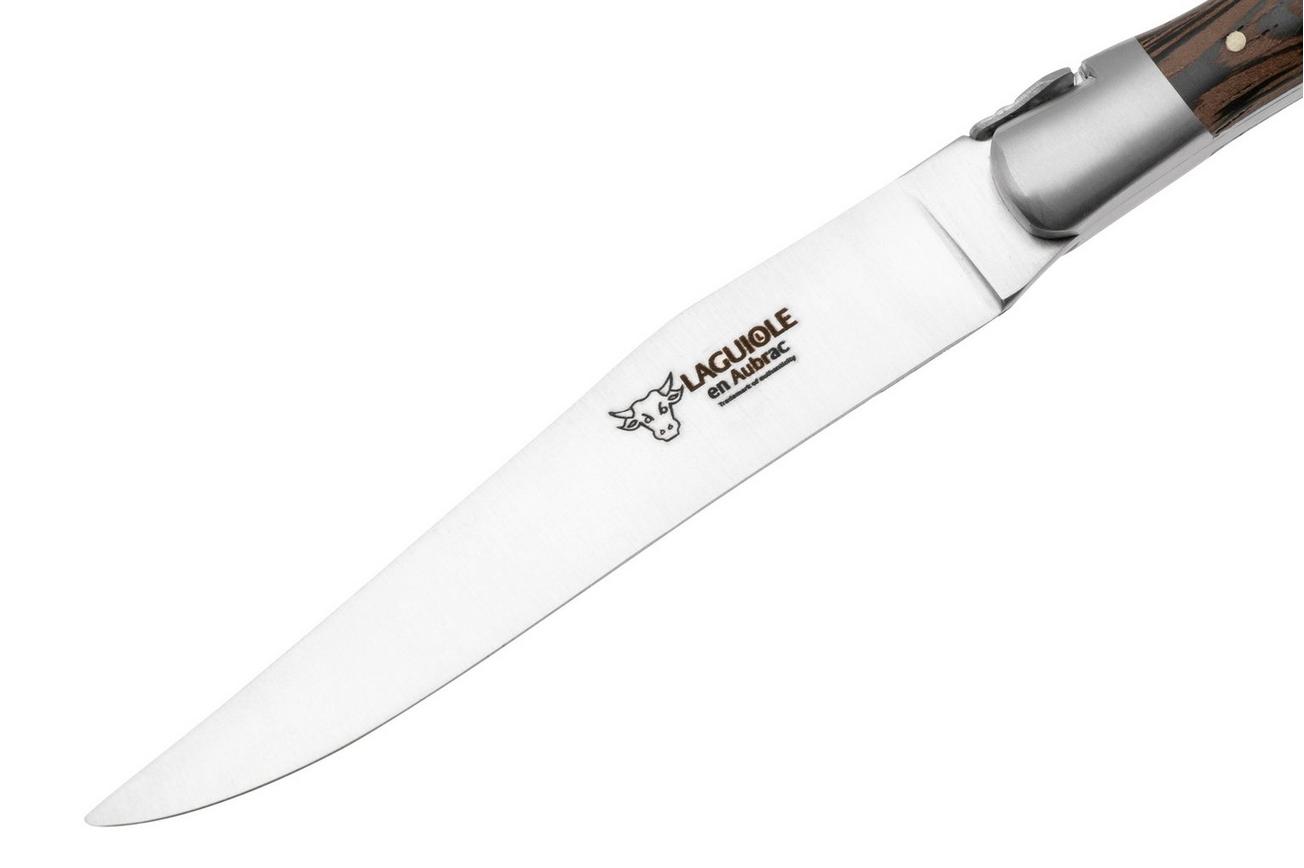 Laguiole en Aubrac CCF99WEIHL, 4-delige bestekset wengehout