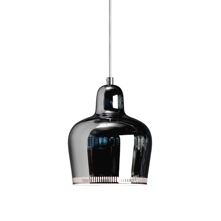 Artek - A 330S Golden Bell Pendelleuchte, chrom
