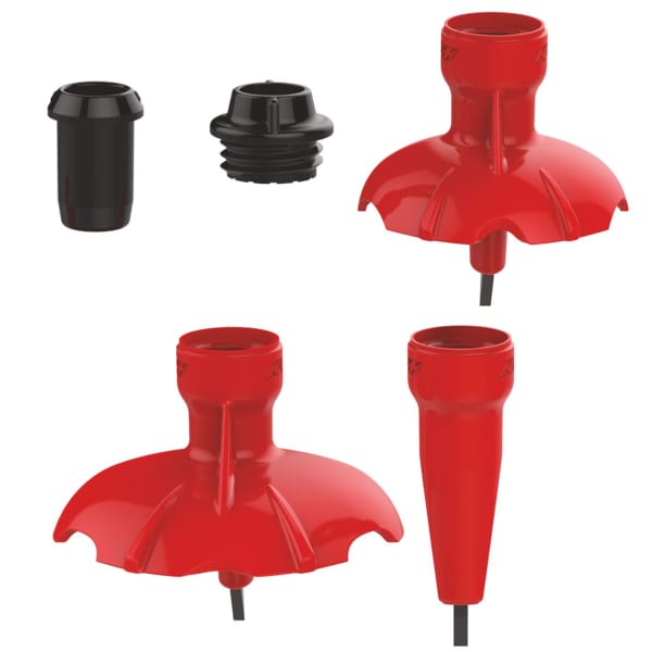Accessoire ski roue KV+ COMPLETE SET QUICK CHANGE DISK & TIP 9,5MM