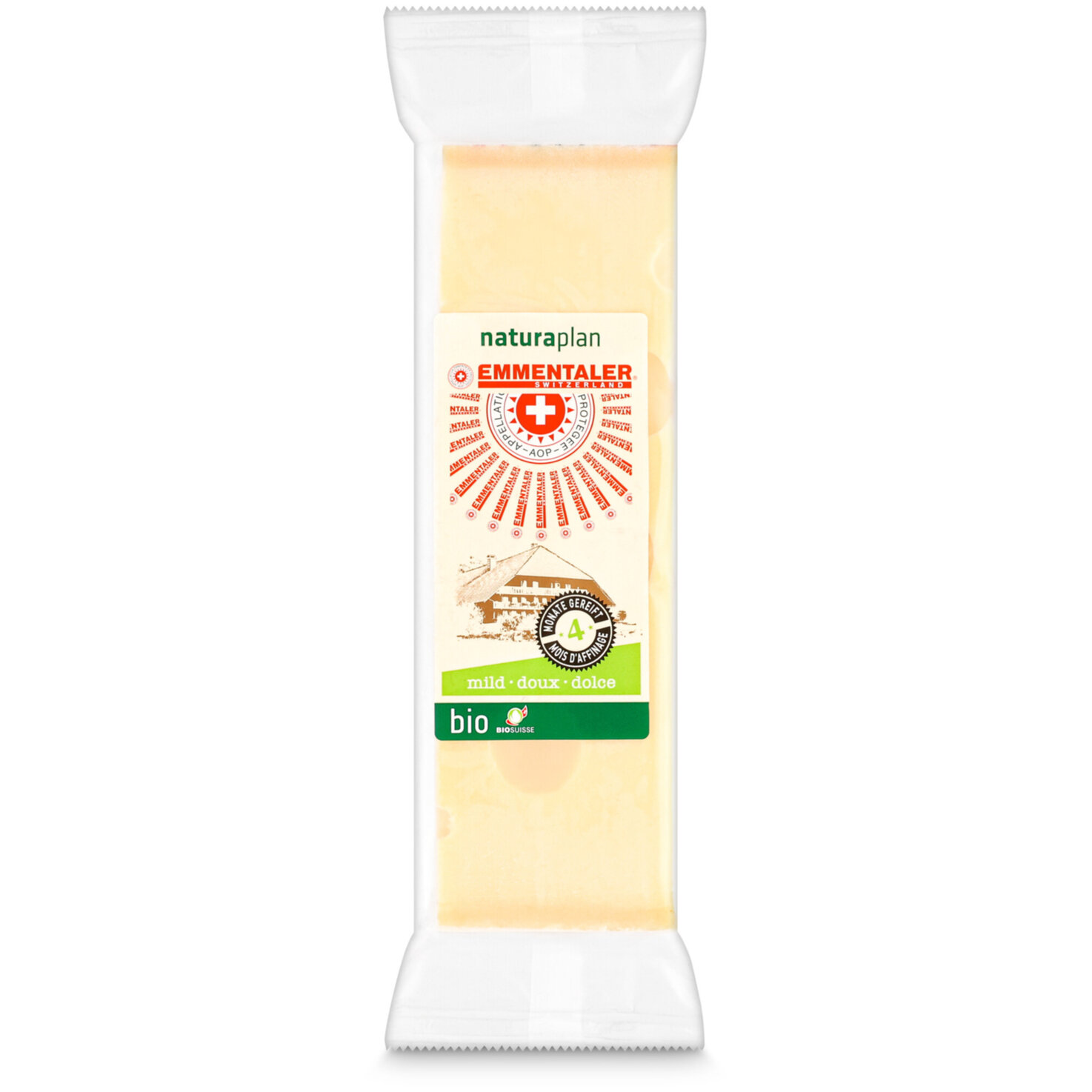 Naturaplan Bio Emmentaler mild ca. 200g -