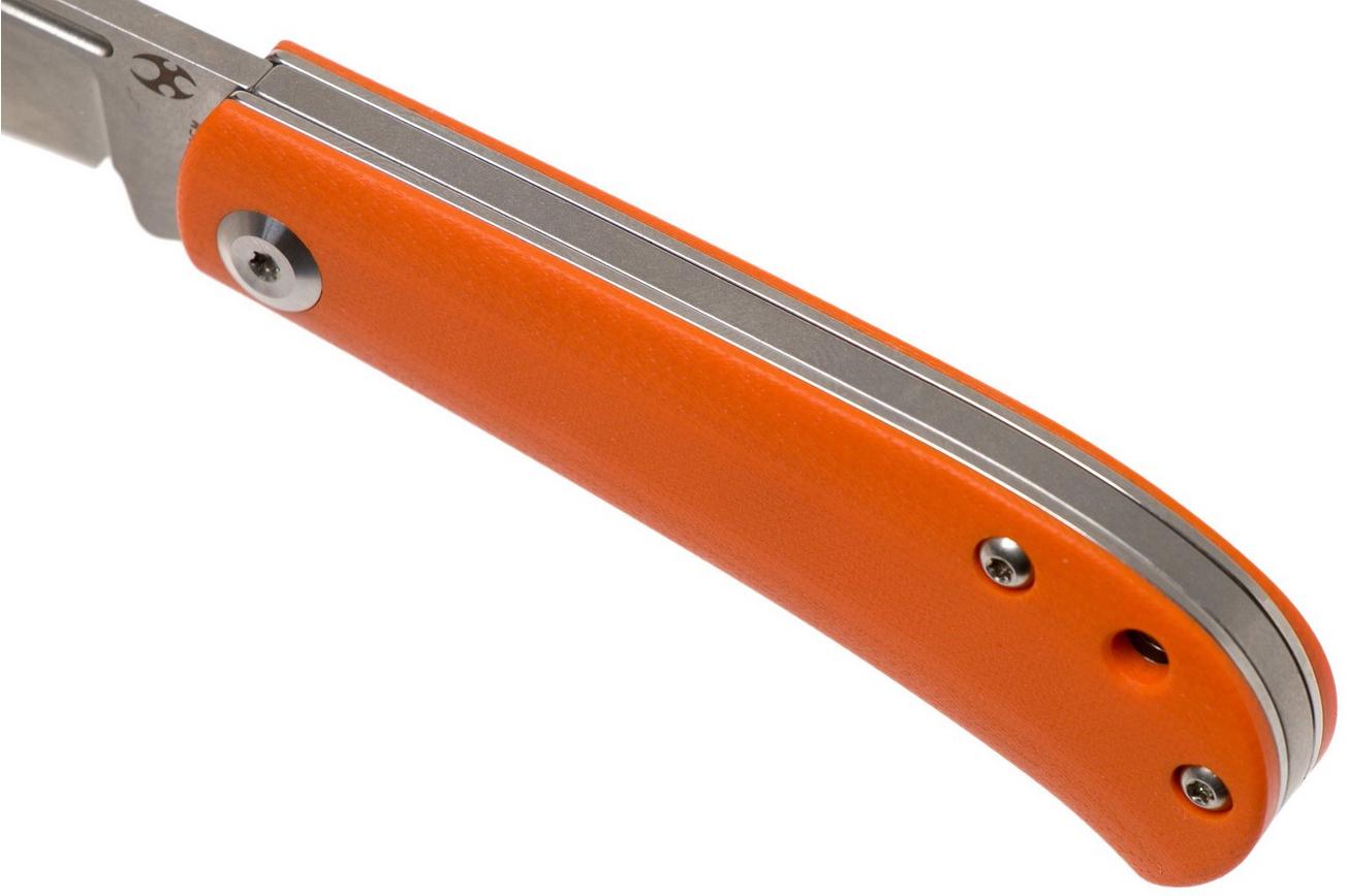 Kansept Bevy T2026S8 Orange G10 zakmes, Nick Swan design
