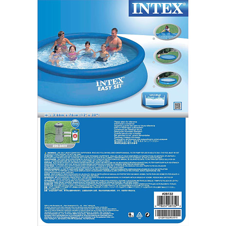Intex easy poolsæt - 5641 liter