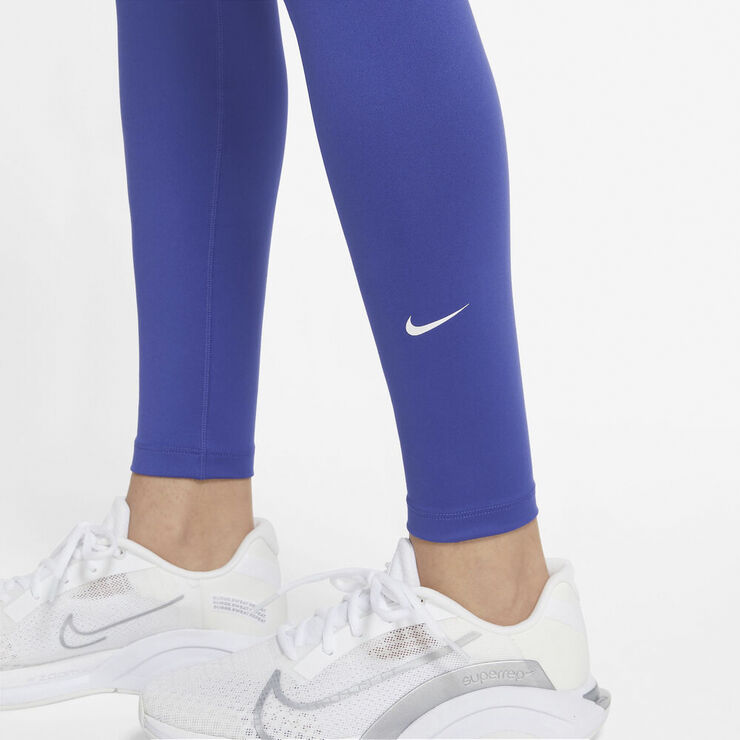 Nike Dri Fit One High Rise Tights Blå