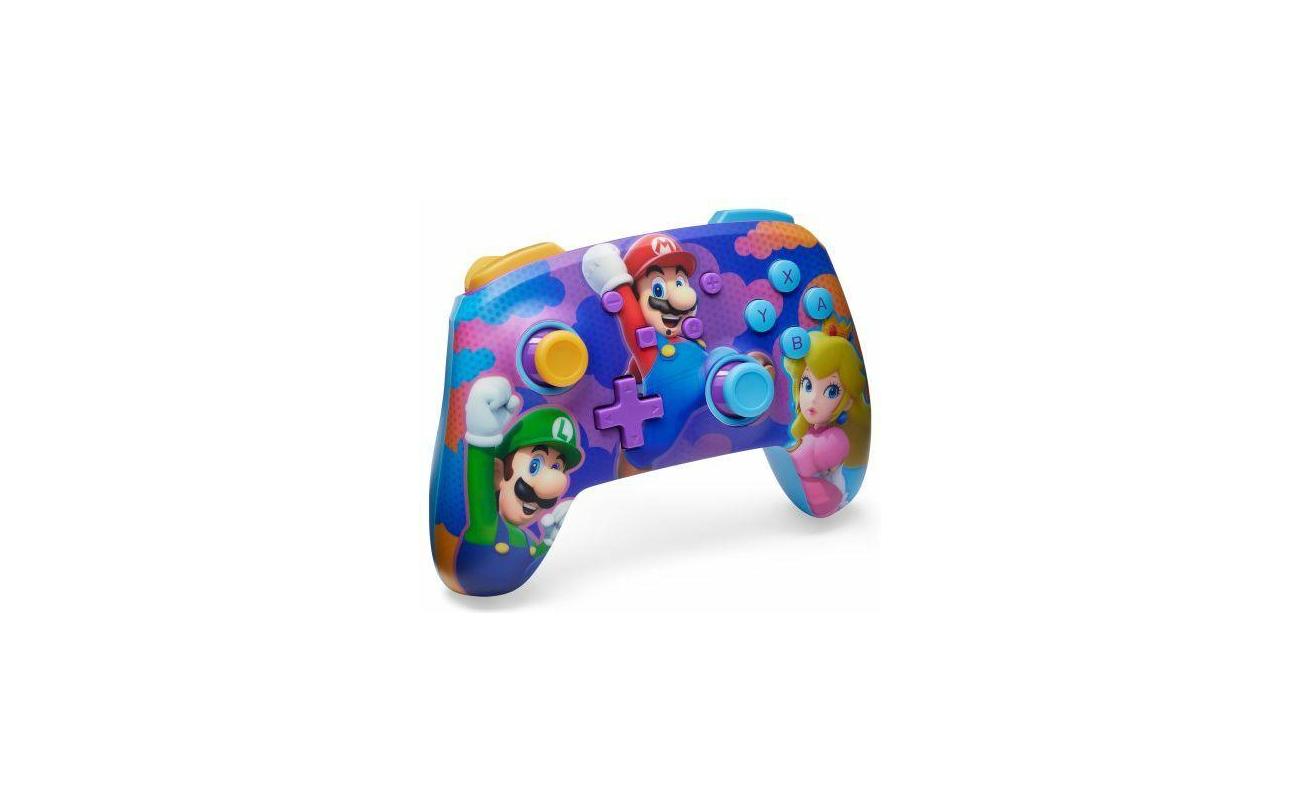 Switch PowerA Wireless Controller Super Mario Colo