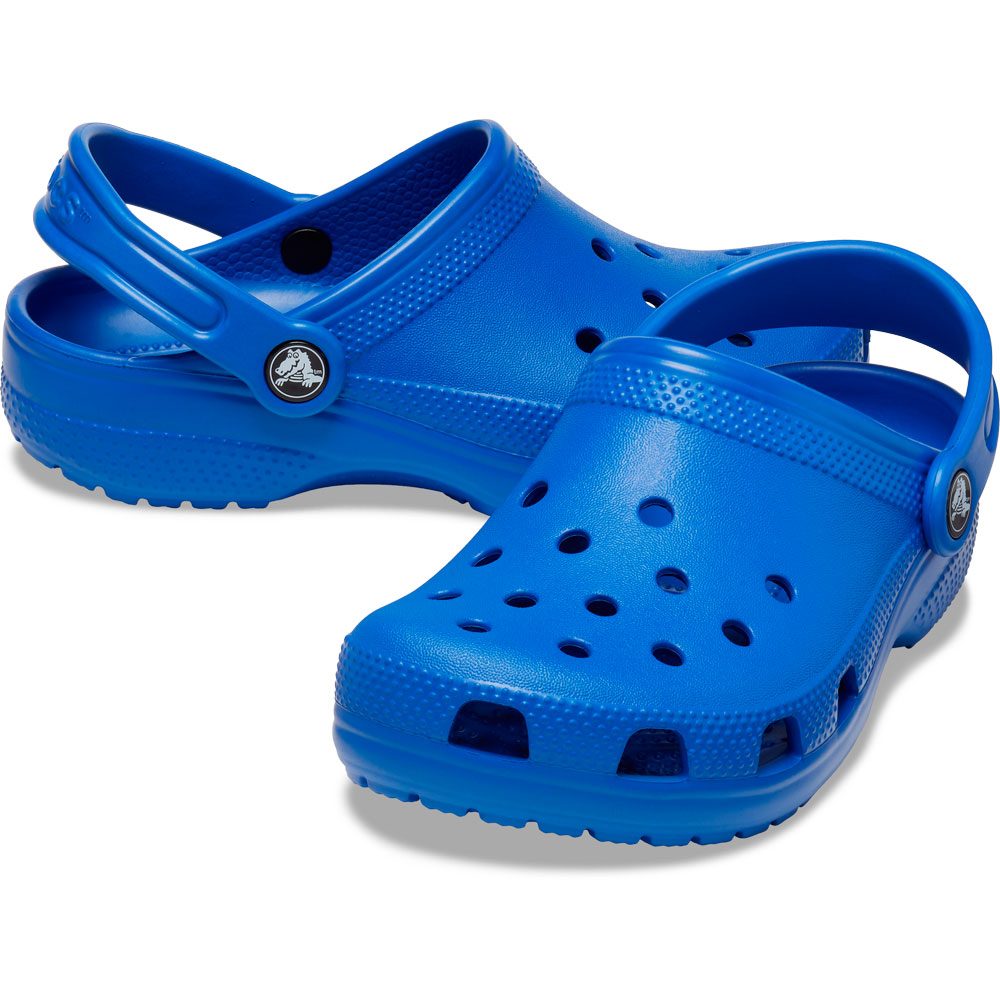Crocs Classic Clog Sandalen Kinder blue bolt