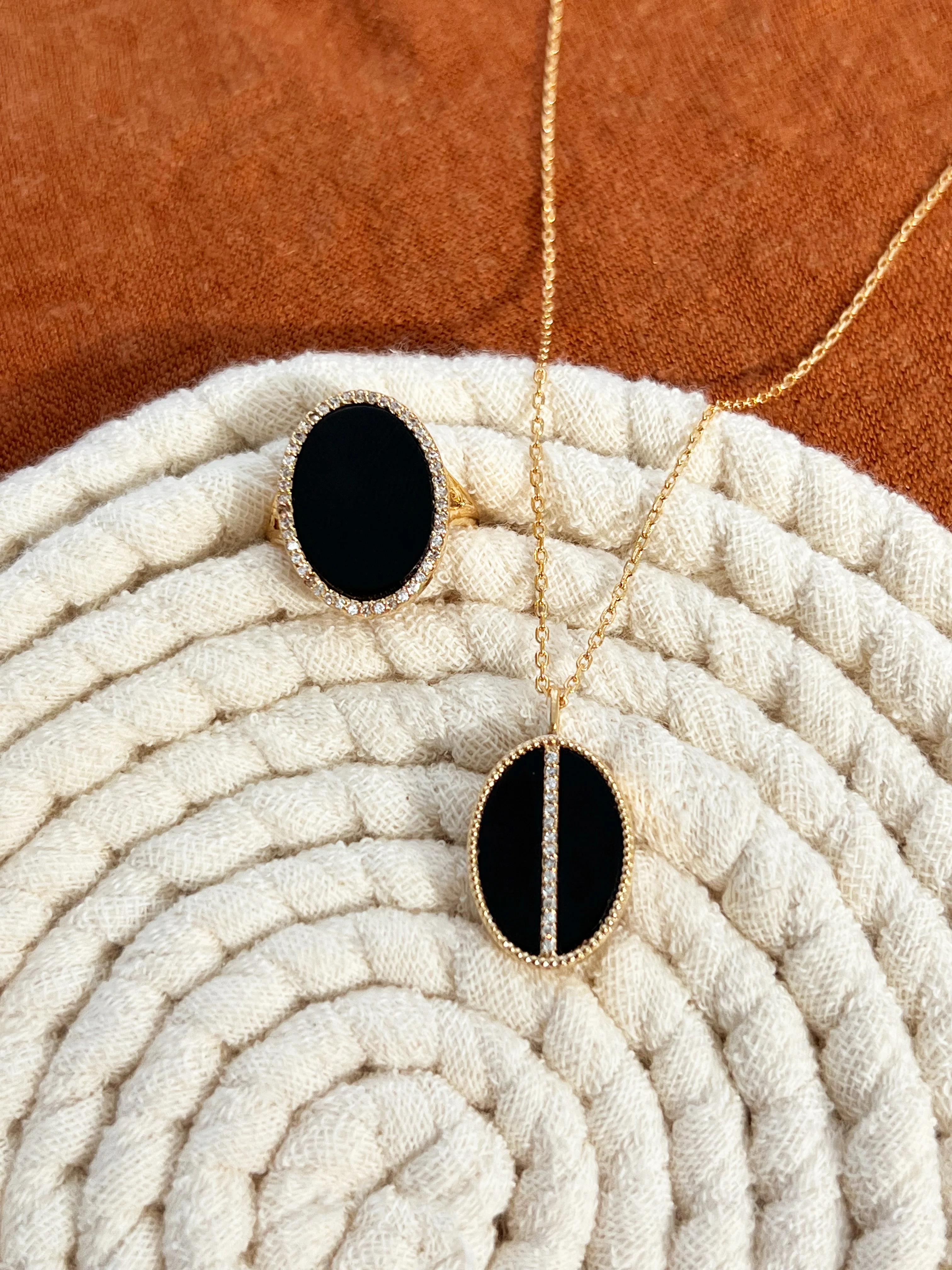 CHIARA - Bague | Noir