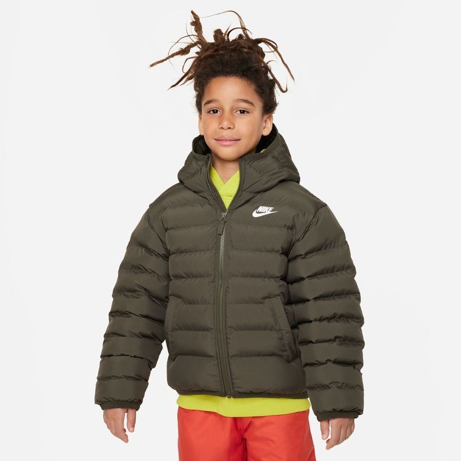 Nike Manteau d'Hiver NSW synthetic-fill - Vert/Blanc Enfant