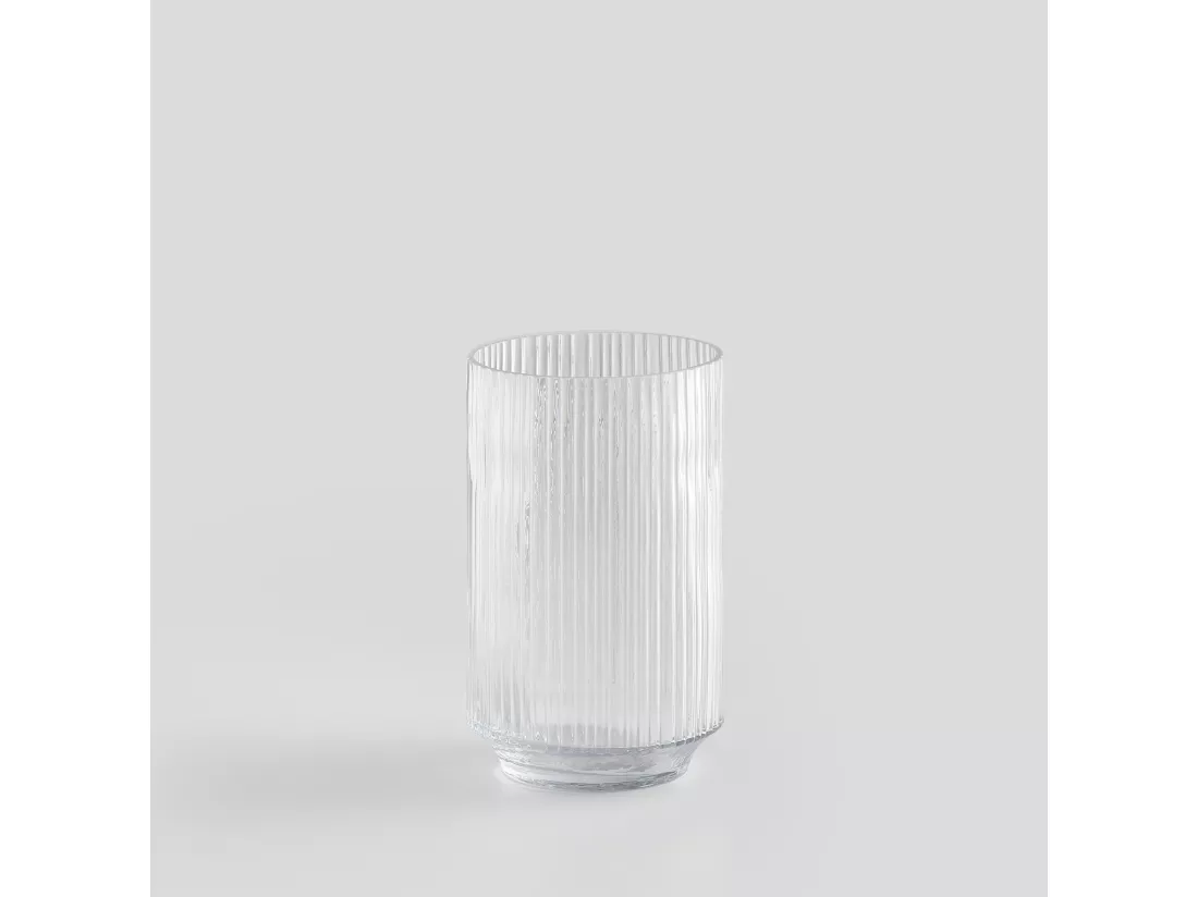 Vase Susan moyennement transparent 29 x 14.5