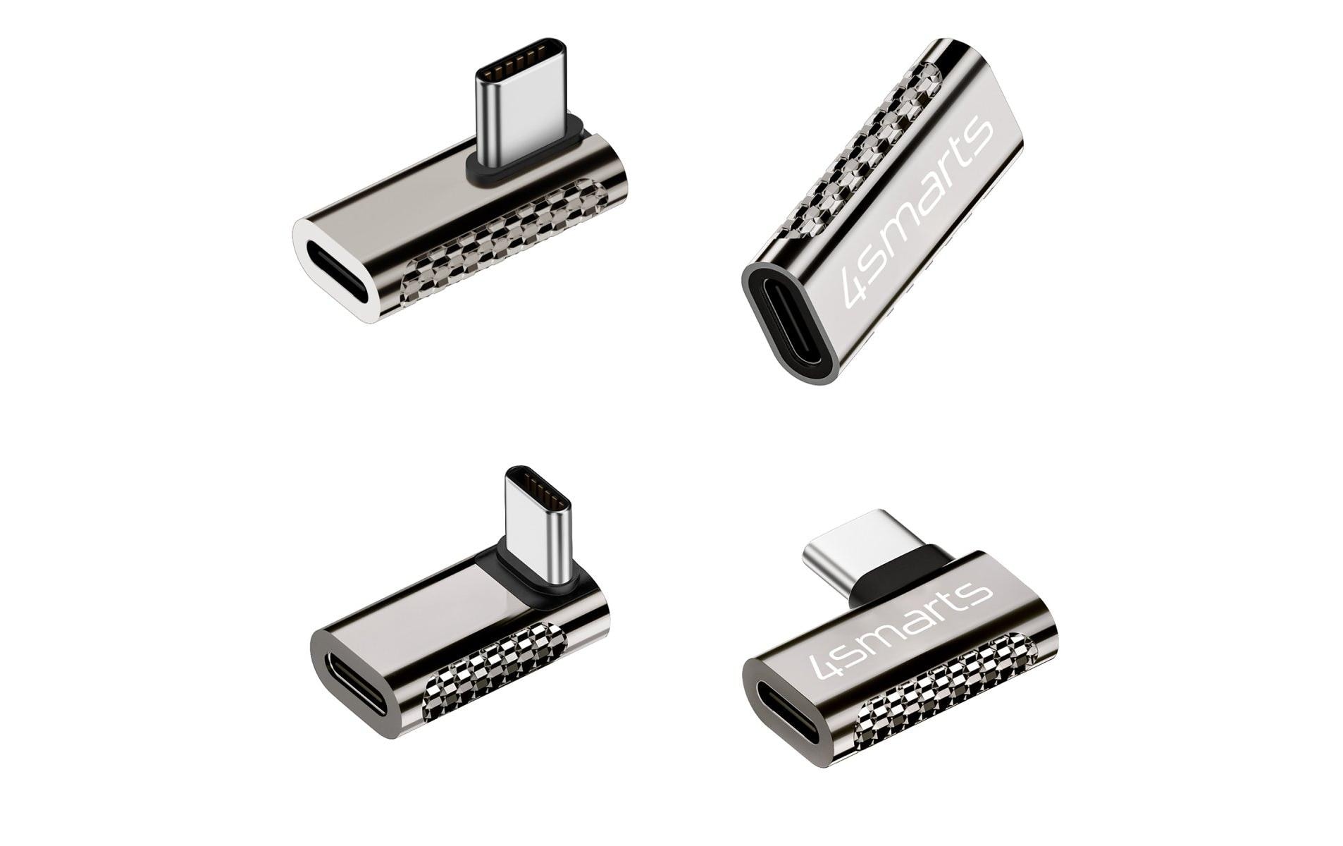 USB-Adapter 4-teiliges Set USB-C Stecker - USB-C BuchseUSB-C OTG Adapter Set 4 Stk.