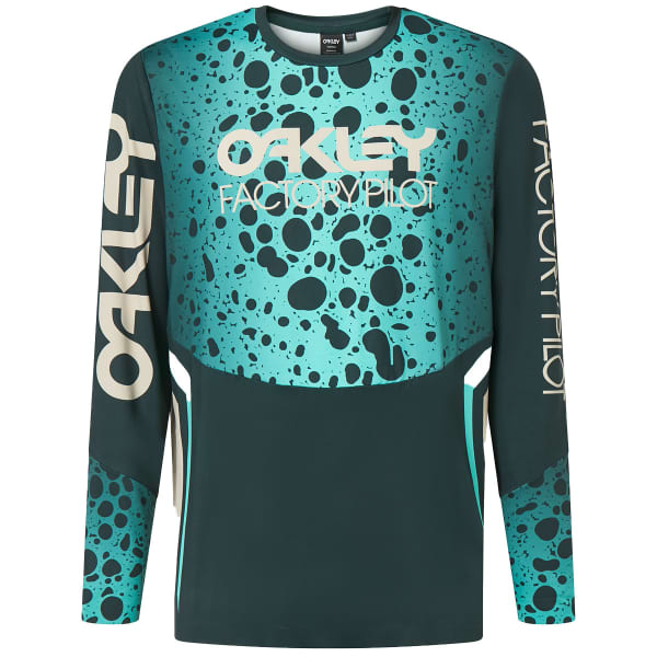 Maillot VTT OAKLEY MAVEN RC LS JERSEY GREEN FROG