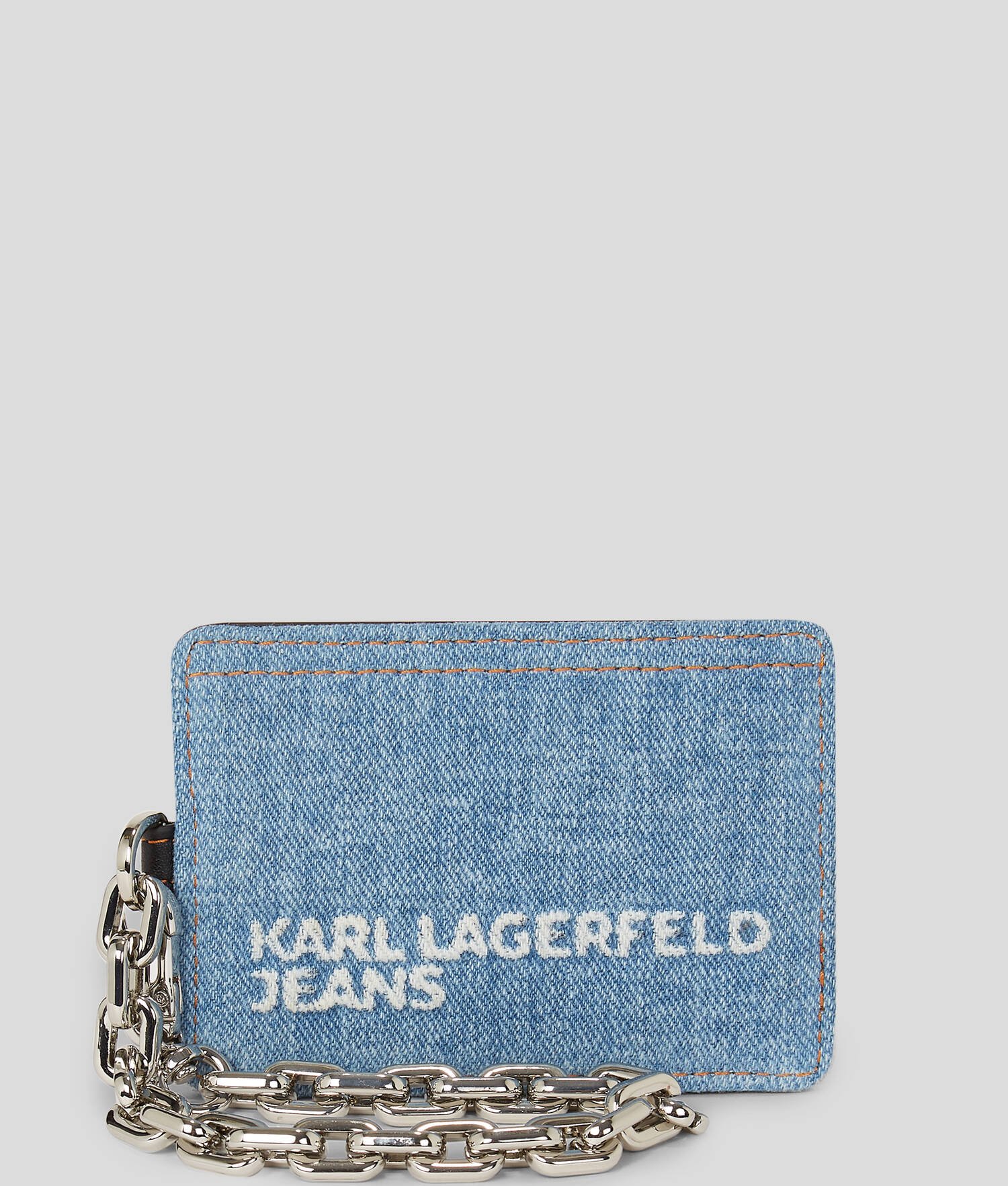 PORTE-CARTES EN DENIM KLJ