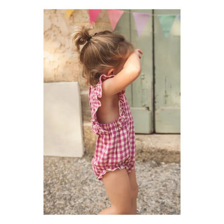 Marlot Paris Barboteuse Elisa Vichy | Cassis