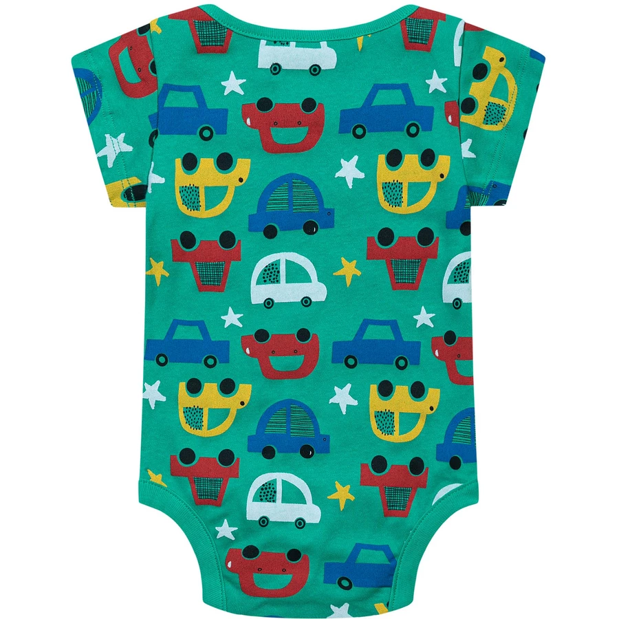 Minoti 7er Pack Bodys mit Allover-Print