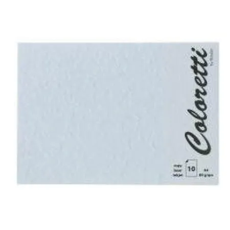 Rössler Coloretti Briefpapier, A4, 80gm², Pergamentpapier, aquablau, 10 Stück
