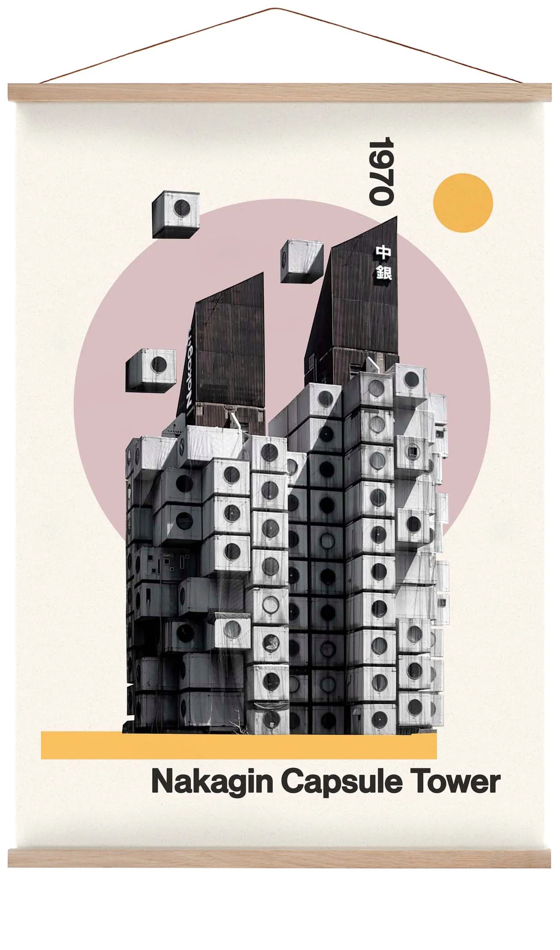 Nakagin Capsule Tower von Nico Tracey