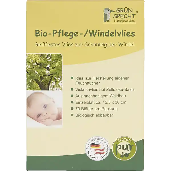 Bio-Pflege- / Windelvlies