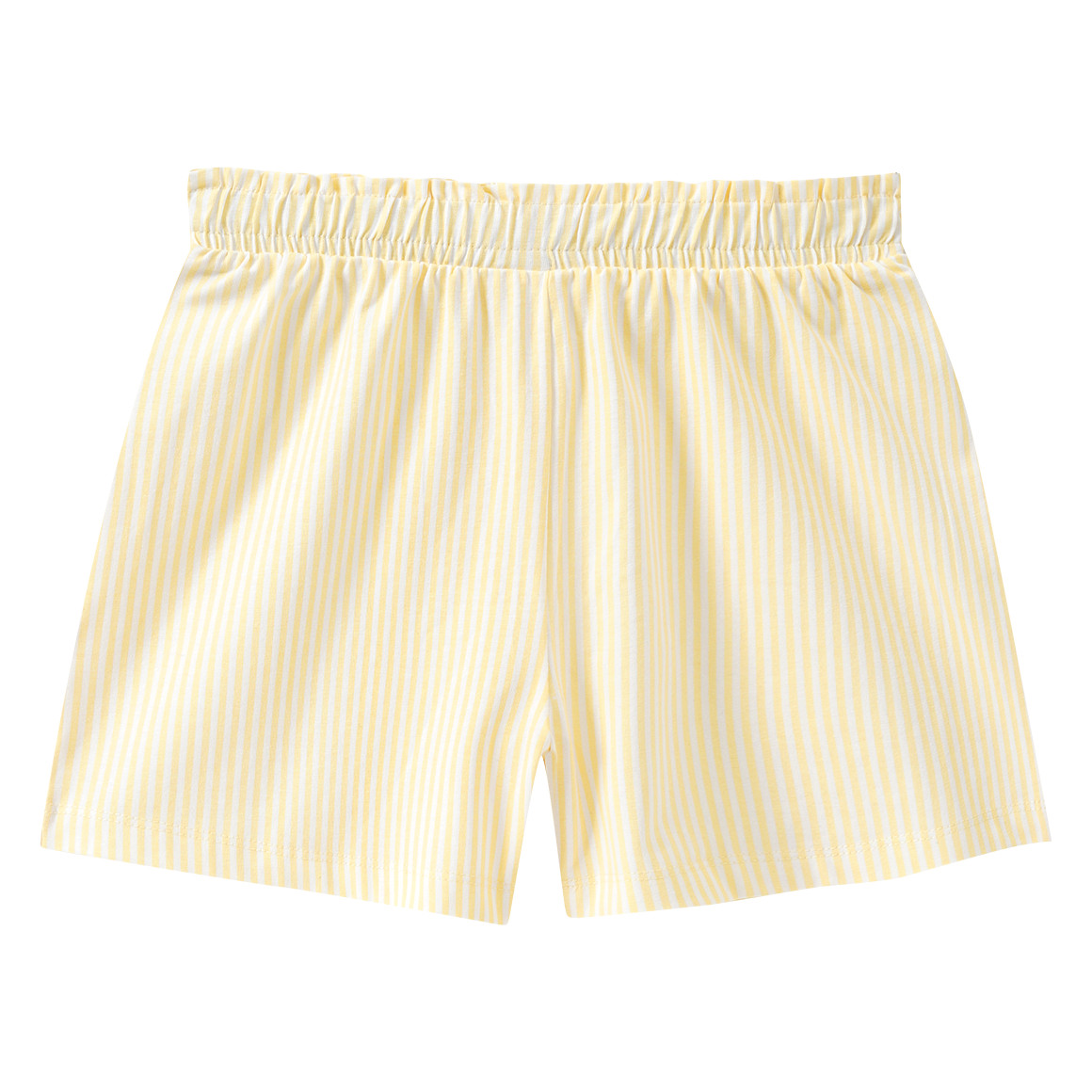 Famy 3 Mädchen Shorts mit bunten Motiven hellblau / rot / hellgelb